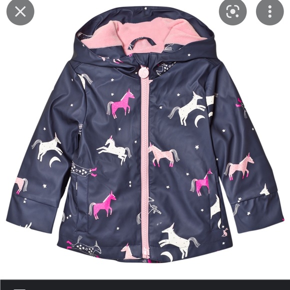 Joules Jackets & Coats Joules Fleece Lined Unicorn Rain Coat Poshmark